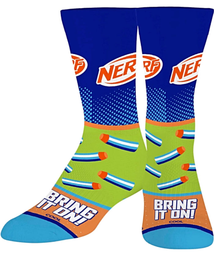 NERF BLASTERS Unisex Socks COOL SOCKS Brand
