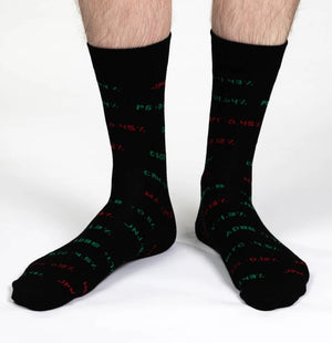 GOOD LUCK SOCK Brand Men’s STOCK MARKET Socks