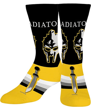 GLADIATOR Movie Unisex Socks With HELMET & SWORD - Novelty Socks for Less