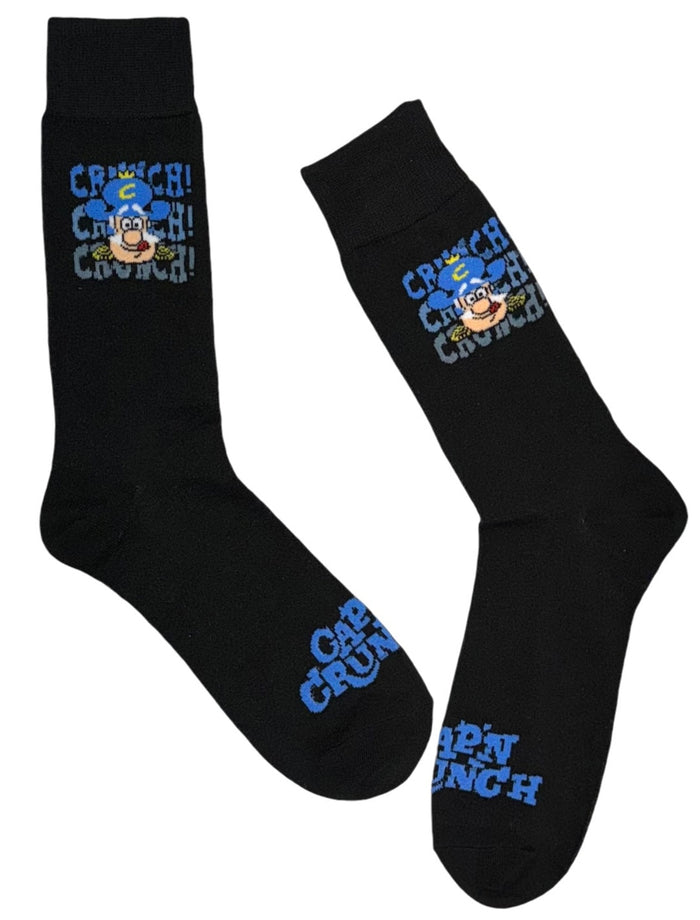 CAP’N CRUNCH CEREAL Men’s Socks ‘CRUNCH CRUNCH CRUNCH’ (Choose Color)
