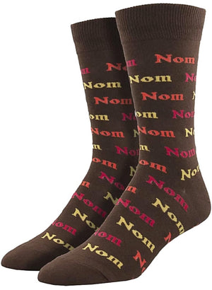 SOCKSMITH Brand NOM NOM Socks CHOOSE MEN Or WOMEN - Novelty Socks for Less