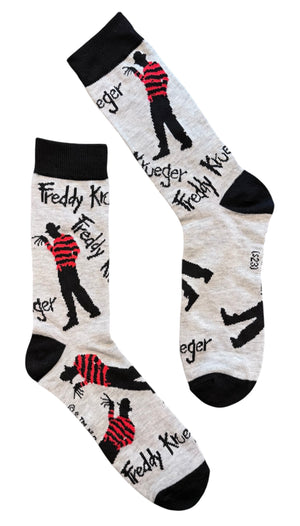 A NIGHTMARE ON ELM STREET Men’s FREDDY KRUEGER SOCKS - Novelty Socks And Slippers