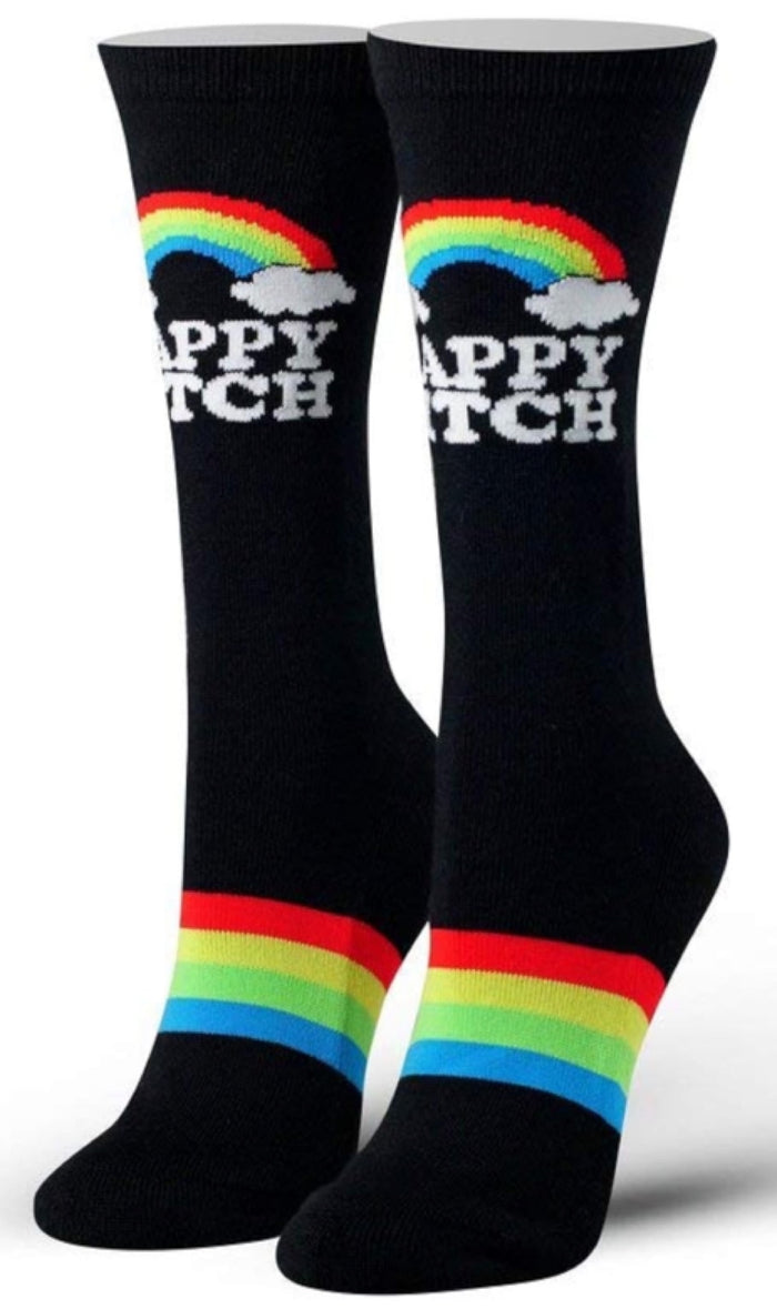 COOL SOCKS BRAND Ladies HAPPY BITCH Socks