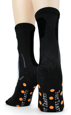 FOOT TRAFFIC Brand Ladies PENGUIN Non-Skid Slipper Socks