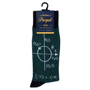 PARQUET Brand Men’s MATHEMATICAL Socks