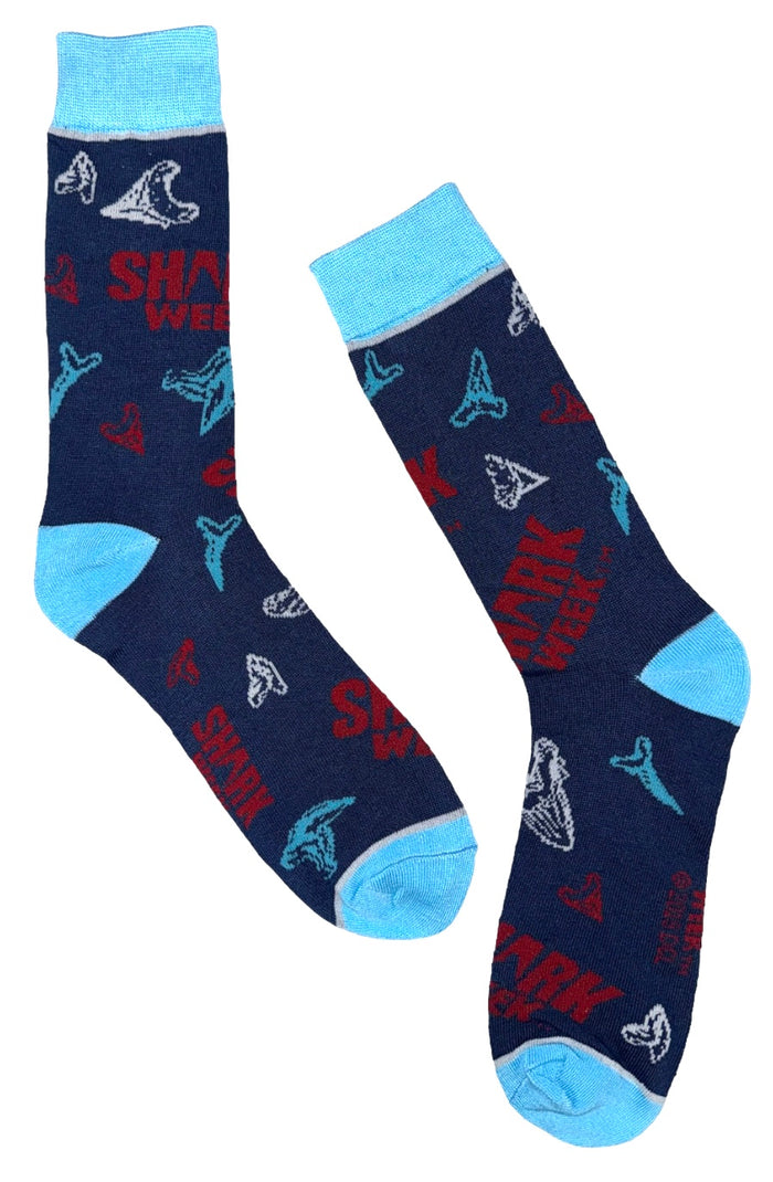 DISCOVERY SHARK WEEK Men’s Socks BIOWORLD BRAND