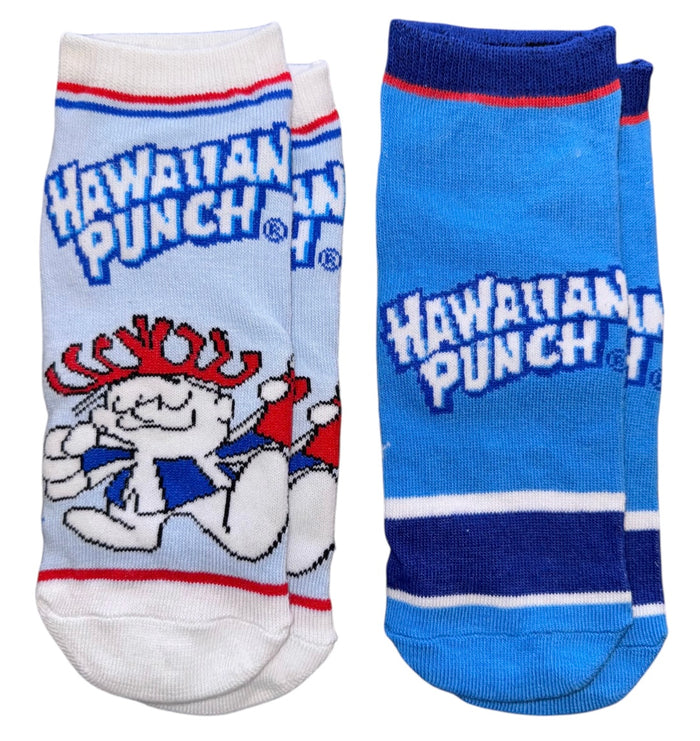 HAWAIIAN PUNCH Drink Ladies 2 Pair Of No Show Socks Odd Sox Brand