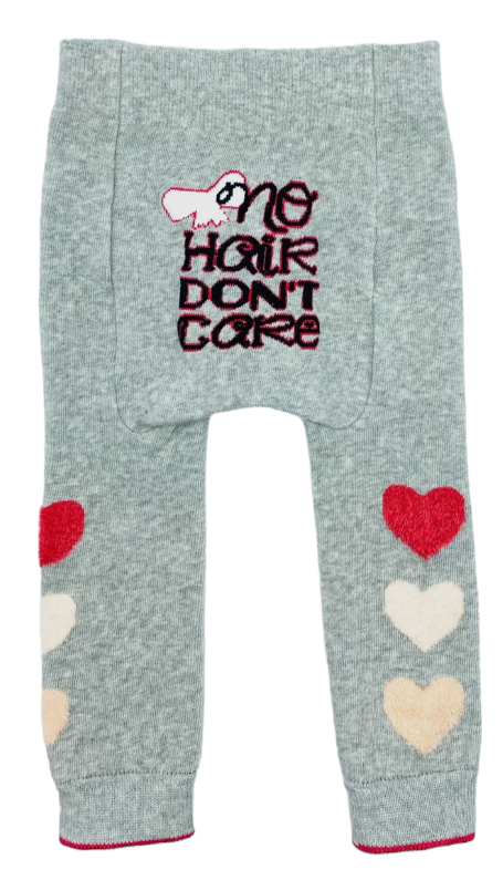 BOOGIE TIGHTS Unisex Baby ‘NO HAIR DON’T CARE’ By Piero Liventi Size 12-24 Months