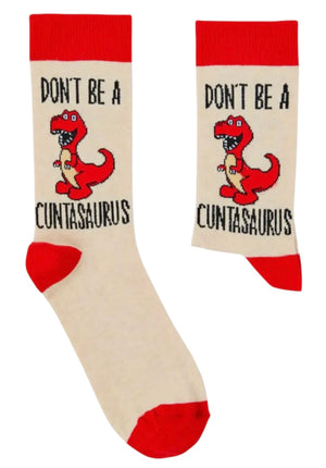 URBAN ECCENTRIC Unisex DON’T BE A CUNTASAURUS Socks