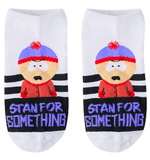 SOUTH PARK LADIES 5 PAIR OF NO SHOW SOCKS TOWLIE ‘GIRLS RULE WOMEN ARE FUNNY GET OVER IT’ - Novelty Socks for Less