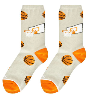 COOL SOCKS Brand Kids Unisex BASKETBALL Socks BASKETBALLS ALL OVER