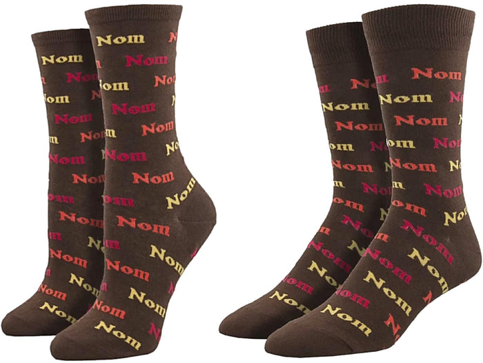 SOCKSMITH Brand NOM NOM Socks CHOOSE MEN Or WOMEN