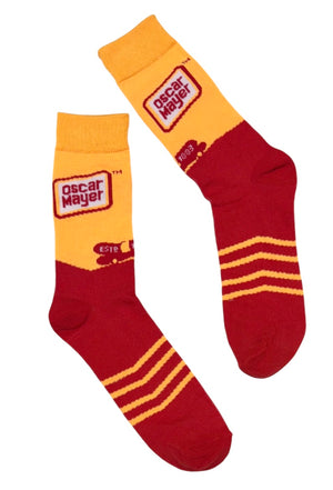 OSCAR MEYER WEINERS Men’s Socks Odd Sox Brand - Novelty Socks And Slippers