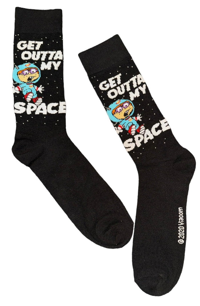 RUGRATS Mens CHUCKIE Socks ‘GET OUTTA MY SPACE’