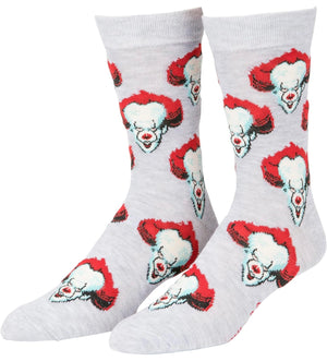 HORROR Movie Men’s 6 Pack Gift Set Of Socks PENNYWISE, JASON VOORHEES & FREDDY KRUEGER - Novelty Socks And Slippers