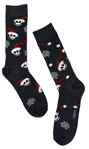 Disney THE NIGHTMARE BEFORE CHRISTMAS JACK SKELLINGTON Men’s Socks SANTA JACK