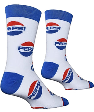 PEPSI LOGO All Over Unisex Socks COOL SOCKS Brand - Novelty Socks for Less