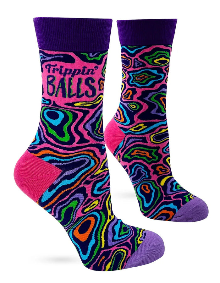 FABDAZ Brand Ladies TRIPPIN’ BALLS Socks