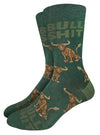 GOOD LUCK SOCK Brand Men’s BULLSHIT Socks - Novelty Socks And Slippers