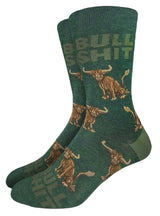 GOOD LUCK SOCK Brand Men’s BULLSHIT Socks - Novelty Socks And Slippers