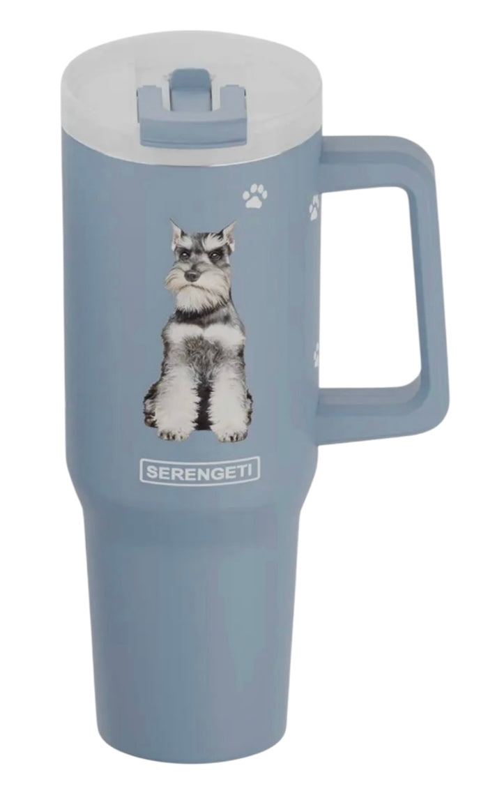 SCHNAUZER Dog 40 Oz. Stainless Steel Ultimate Hot & Cold Tumbler
