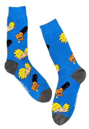 HEY ARNOLD Men’s Socks with GERALD JOHANNSEN (CHOOSE COLOR)