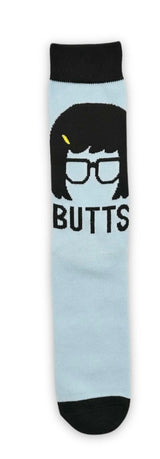 BOB’S BURGERS Men’s 6 Pair Of Crew Socks - Novelty Socks And Slippers