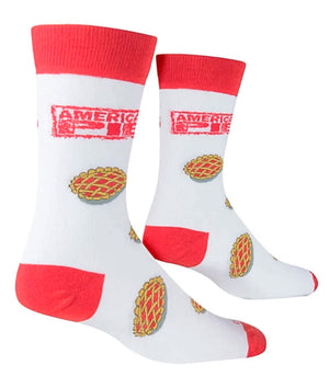 AMERICAN PIE MOVIE Men's Socks 'JIM'S APPLE PIE' COOL SOCKS BRAND - Novelty Socks for Less