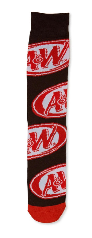 BIOWORLD Brand Men’s 6 Pair Of SODA Socks DR. PEPPER, ORANGE CRUSH, A&W, YOO-HOO