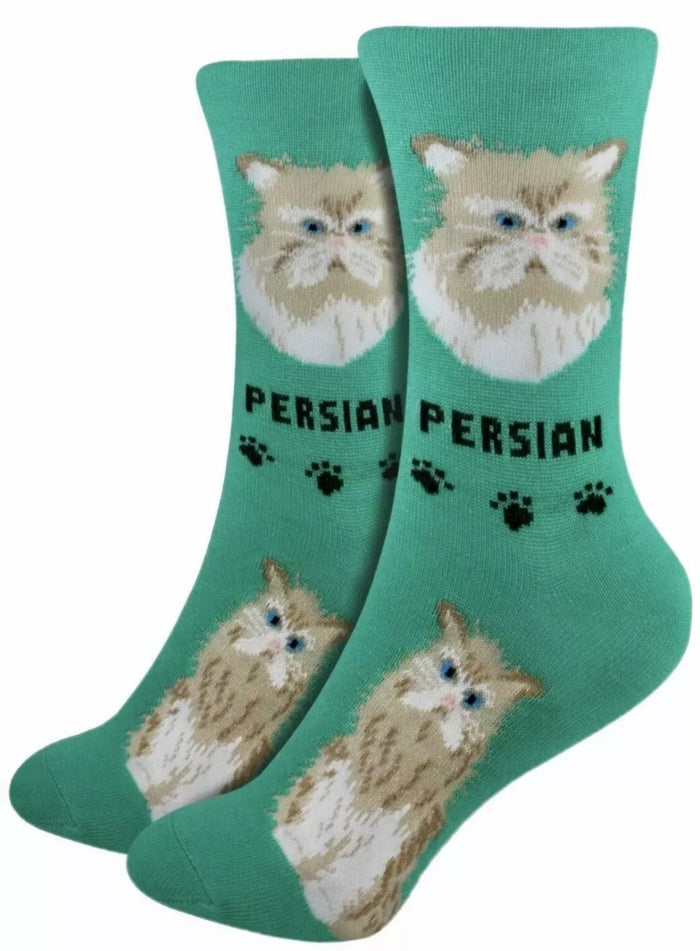 FOOZYS Brand Ladies PERSIAN CAT Socks