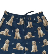 COMFIES Unisex GOLDENDOODLE Pajama Bottoms E&S PETS (CHOOSE SIZE) - Novelty Socks And Slippers