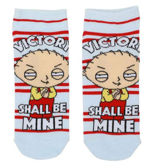 FAMILY GUY TV Show Ladies 5 Pair Of Ankle Socks ‘FRIGGIN’ SWEET’ BIOWORLD Brand