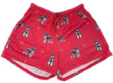 COMFIES Brand LOUNGE PJ SHORTS Ladies SCHNAUZER Dog By E&S PETS - Novelty Socks And Slippers