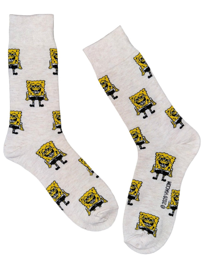 SPONGEBOB SQUAREPANTS Men’s Socks SPONGEBOB ALL OVER