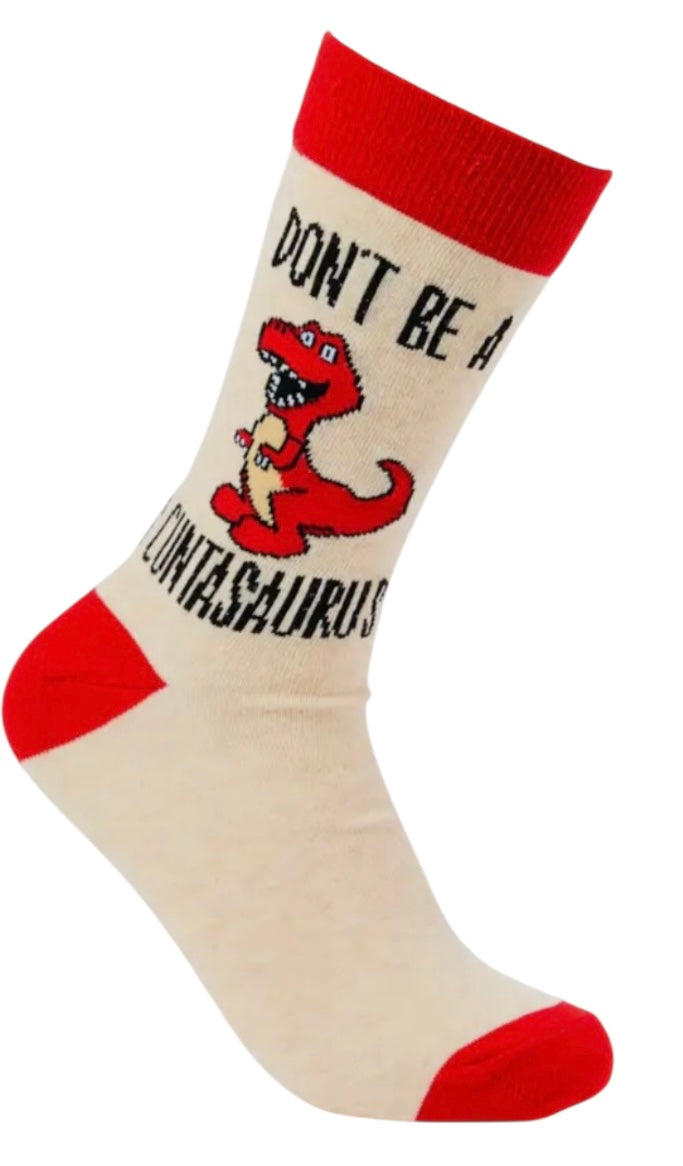 URBAN ECCENTRIC Unisex DON’T BE A CUNTASAURUS Socks