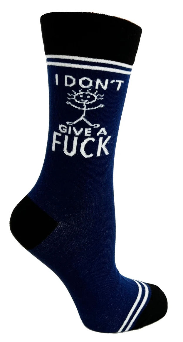 HEY NOW Brand By Fabdaz Unisex I DON’T GIVE A FUCK Socks