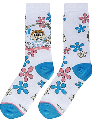 COOL SOCKS BRAND Ladies SPONGEBOB SQUAREPANTS Socks 'BABY SANDY' - Novelty Socks for Less