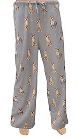 COMFIES UNISEX PIT BULL PAJAMA BOTTOMS E&S PETS (CHOOSE SIZE) - Novelty Socks for Less