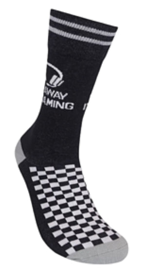 FUNATIC Brand Unisex ‘GO AWAY I’M GAMING’ Socks With HEADPHONES - Novelty Socks for Less