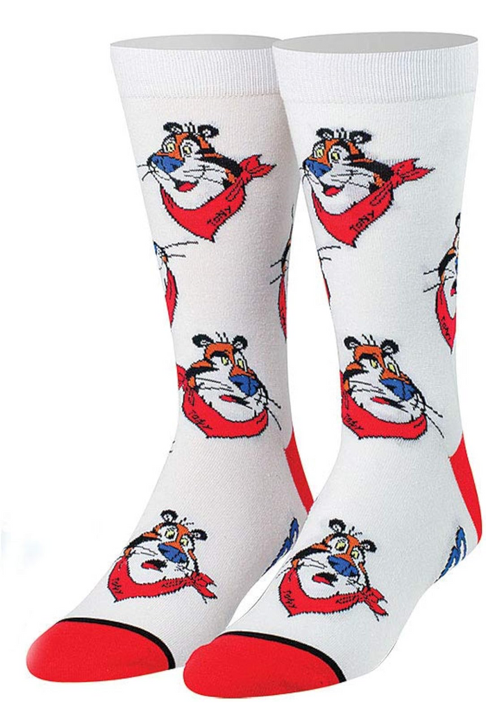 KELLOGGS FROSTED FLAKES Men’s Tony The Tiger Socks COOL SOCKS Brand