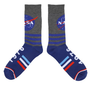 NASA Men’s 5 Pair Of Socks BIOWORLD Brand