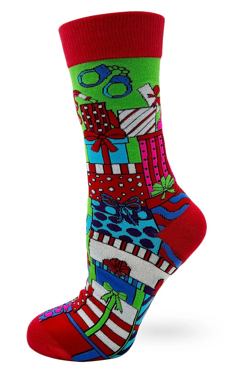 SANTA, BIG GIRLS LIKE TOYS TOO Ladies Sex Toys CHRISTMAS Socks FABDAZ SANTA, BIG GIRLS LIKE TOYS TOO Ladies Sex Toys CHRISTMAS Socks FABDAZ