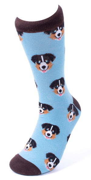 PARQUET Brand Men’s AUSTRALIAN SHEPHERD Dog Socks