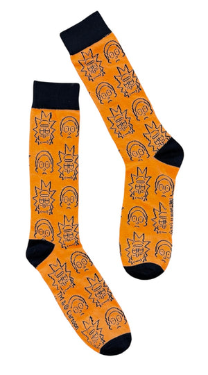 RICK AND MORTY Men’s HALLOWEEN Socks - Novelty Socks And Slippers