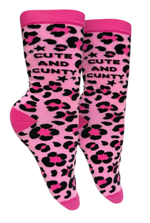 CUTE AND CUNTY Ladies Socks GROOVY THINGS Brand - Novelty Socks And Slippers
