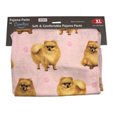 POMERANIAN Dog Adult Unisex Pajama Bottoms COMFIES Brand E&S Pets (CHOOSE SIZE)