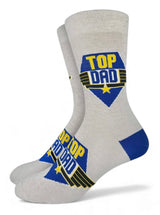 TOP DAD Men’s Socks Good Luck Sock Brand - Novelty Socks And Slippers