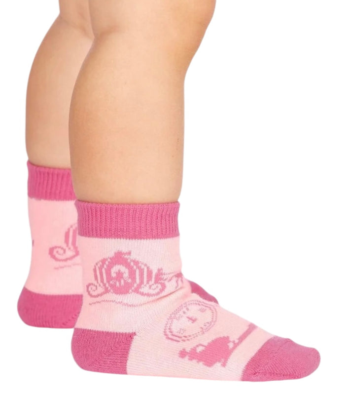 SOCK IT TO ME BRAND TODDLER GIRL PRINCESS NON-SLIP GRIP SOCKS