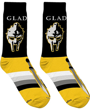 GLADIATOR Movie Unisex Socks With HELMET & SWORD - Novelty Socks for Less