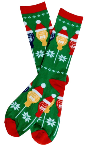 TOOTSIE ROLL TOOTSIE POP Men’s CHRISTMAS Socks (CHOOSE COLOR)